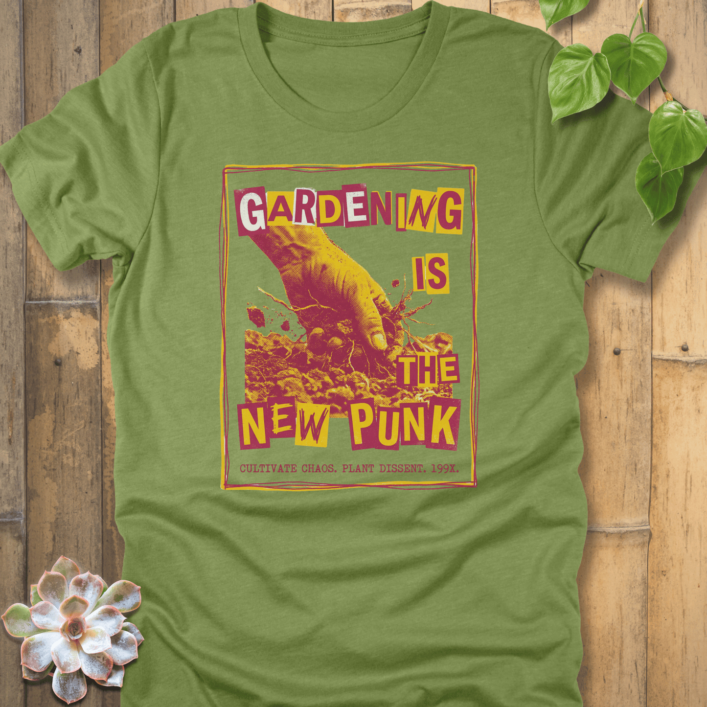 Heather Green / M The New Punk T-shirt T-Shirt