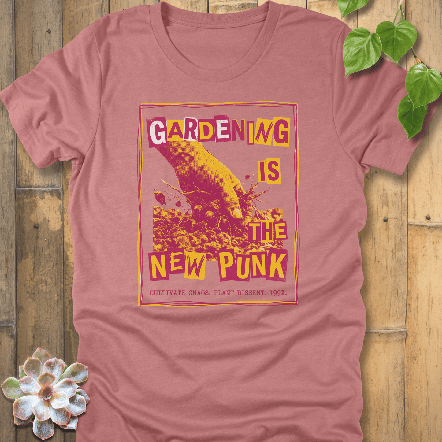 Heather Mauve / S The New Punk T-shirt T-Shirt