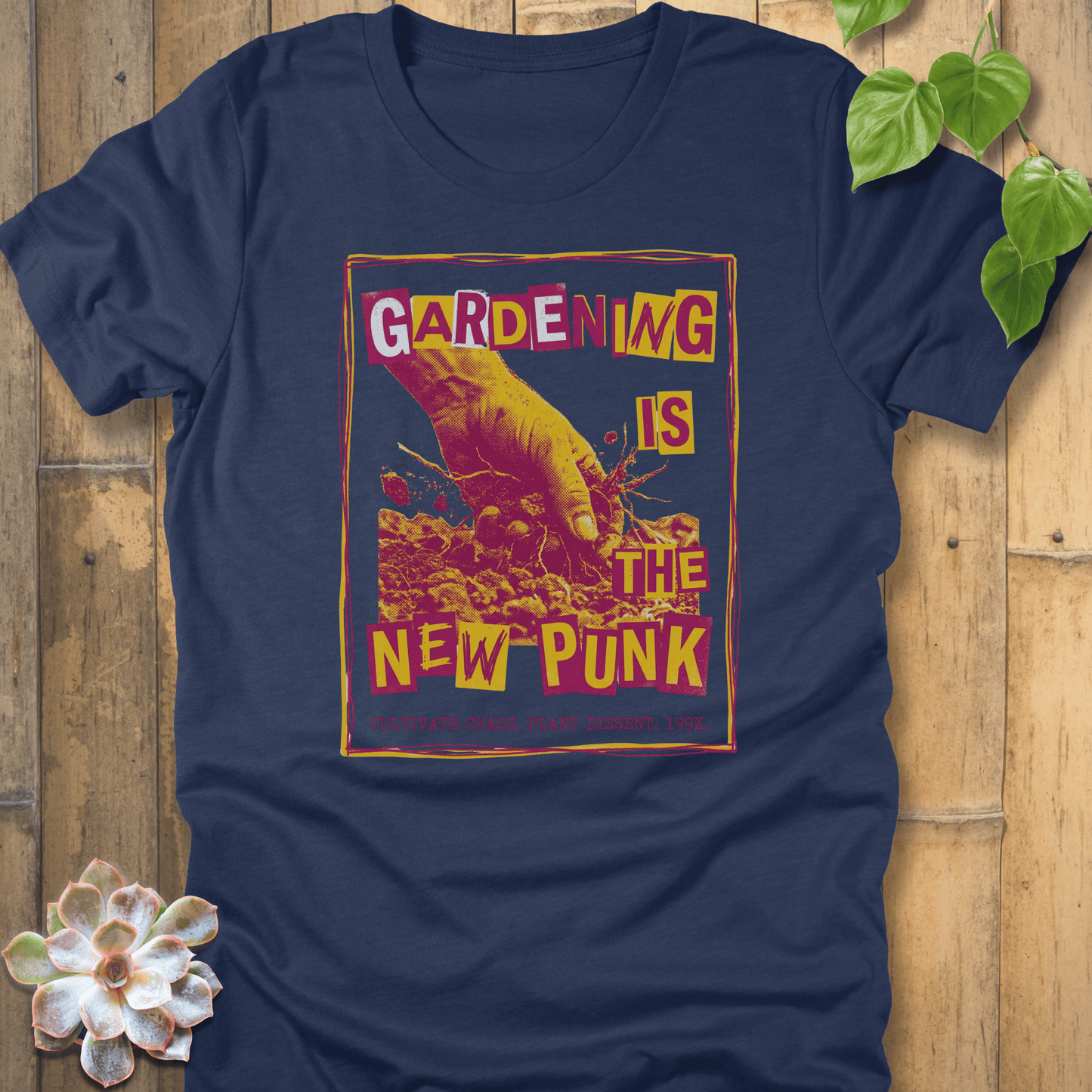 Heather Navy / S The New Punk T-shirt T-Shirt
