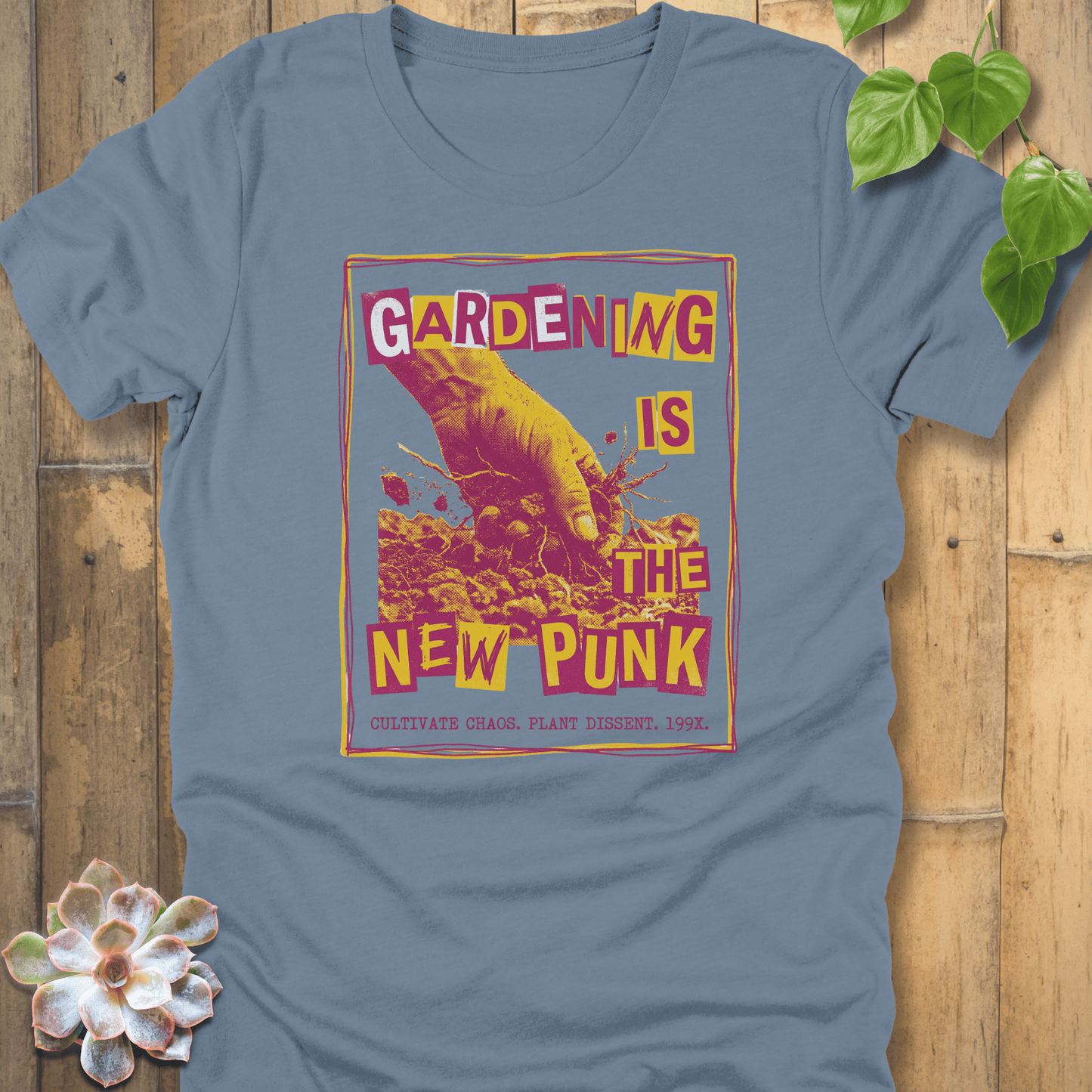 Steel Blue / S The New Punk T-shirt T-Shirt