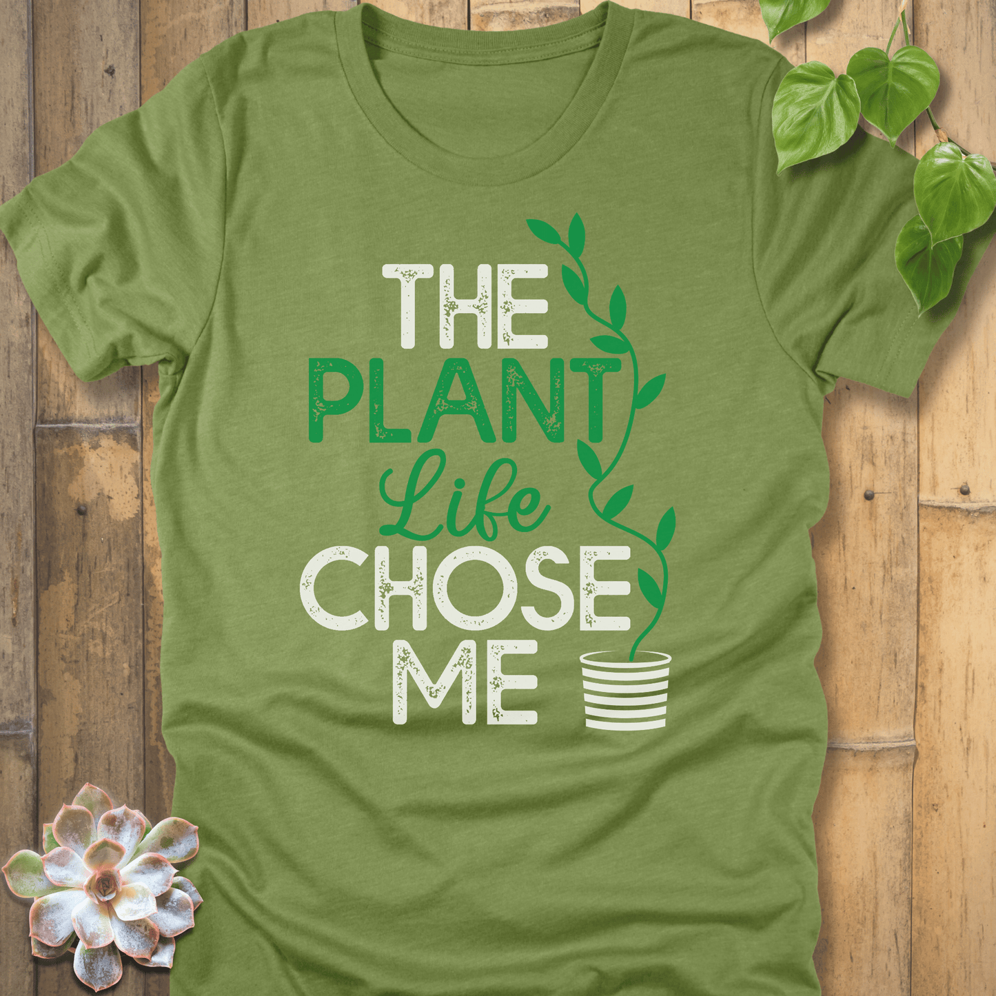Heather Green / S The Plant Life T-shirt T-Shirt