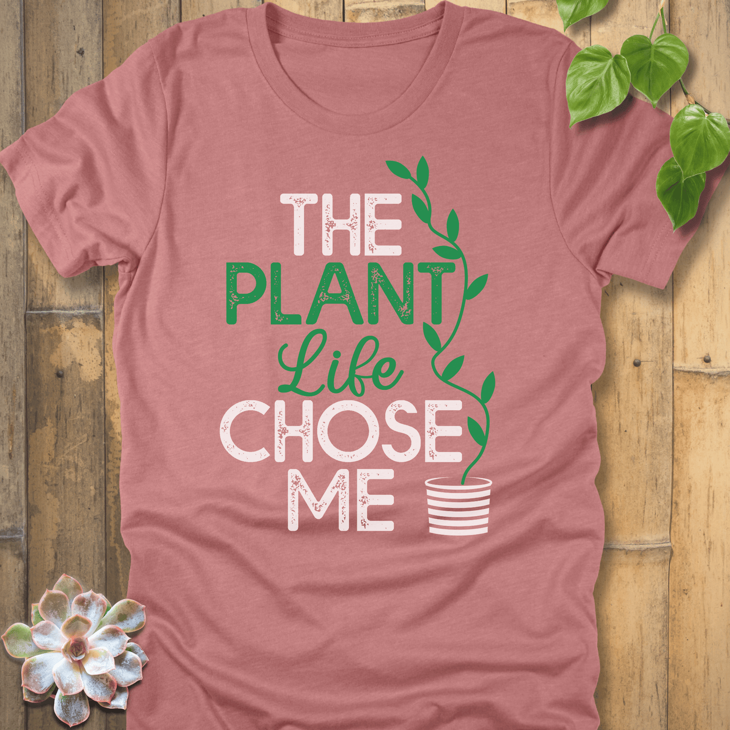 Heather Mauve / S The Plant Life T-shirt T-Shirt