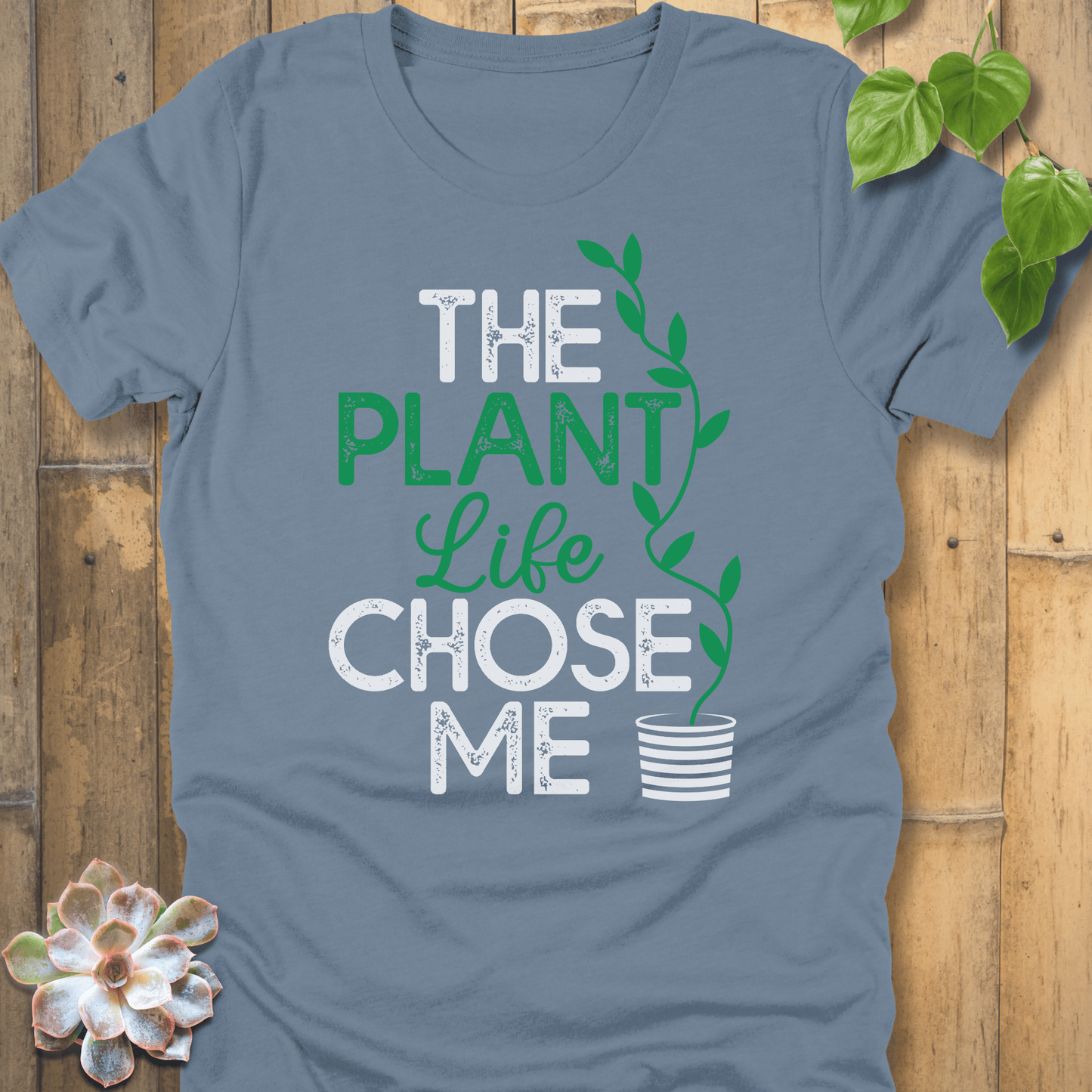 Steel Blue / S The Plant Life T-shirt T-Shirt
