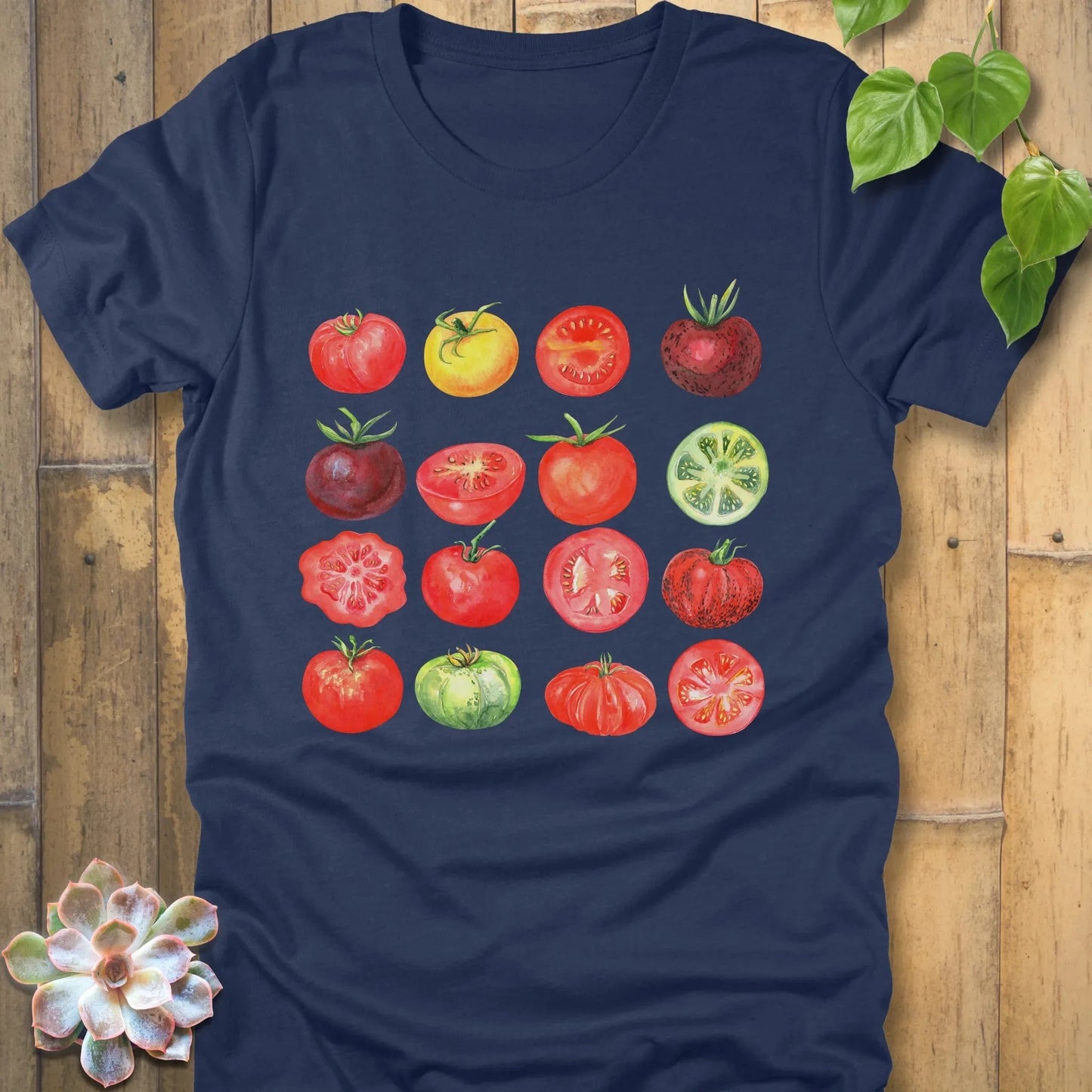 Heather Navy / S The Tomato Variety Club T-Shirt T-Shirt