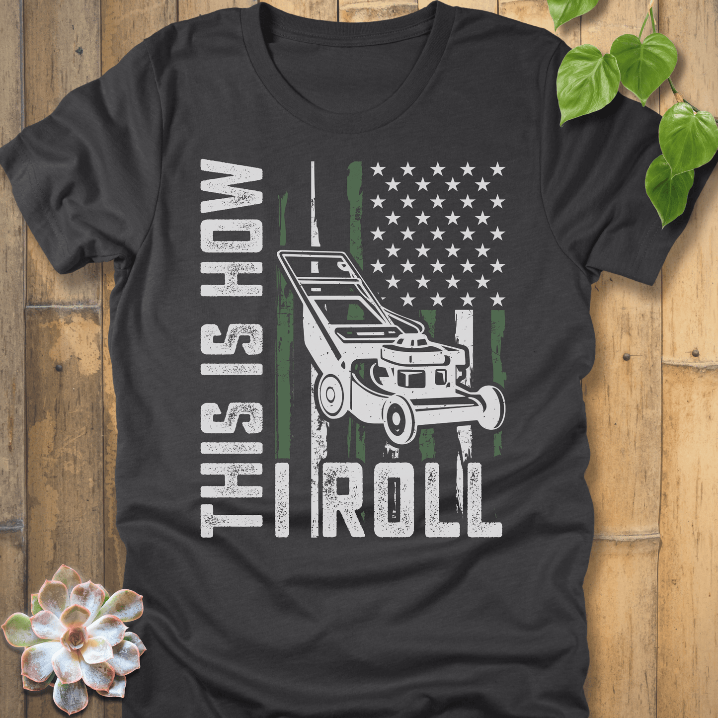 Dark Grey Heather / S This Is How I Roll T-Shirt T-Shirt