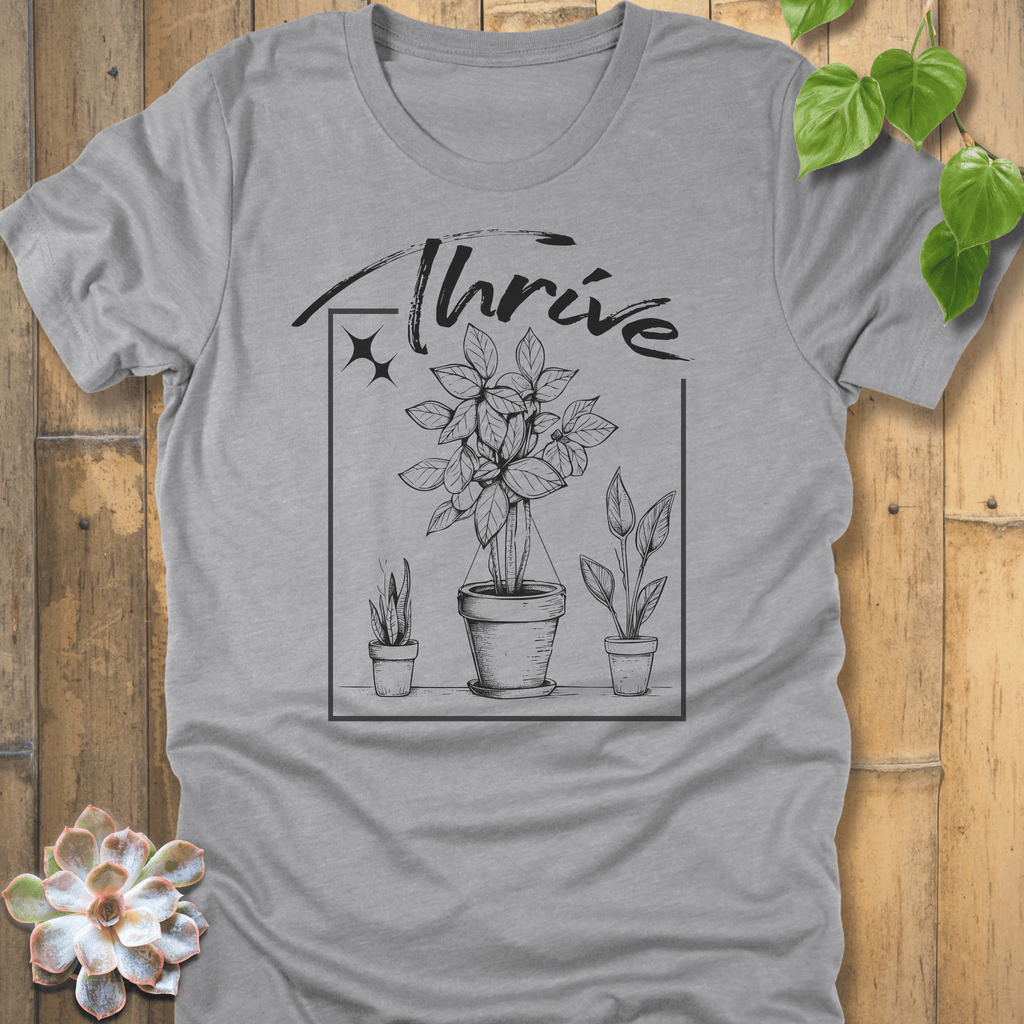 Athletic Heather / S Thrive T-Shirt T-Shirt