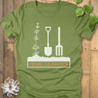 Heather Green / S Thyme To Garden T-Shirt T-Shirt