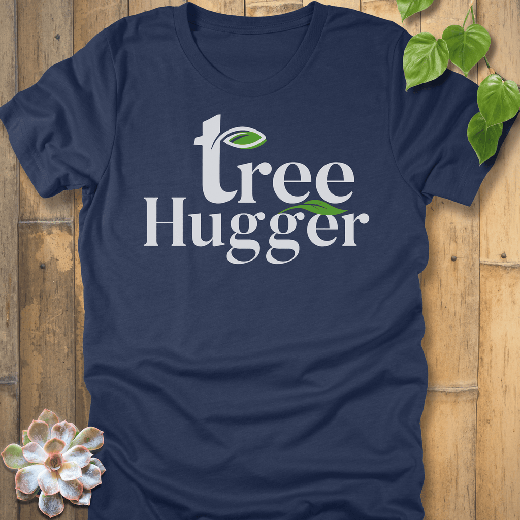 Heather Navy / S Tree Hugger T-Shirt T-Shirt