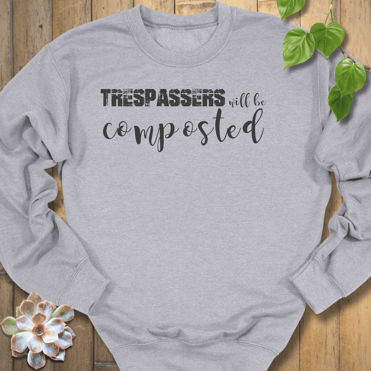Sport Grey / S Trespassers Sweatshirt Sweatshirt