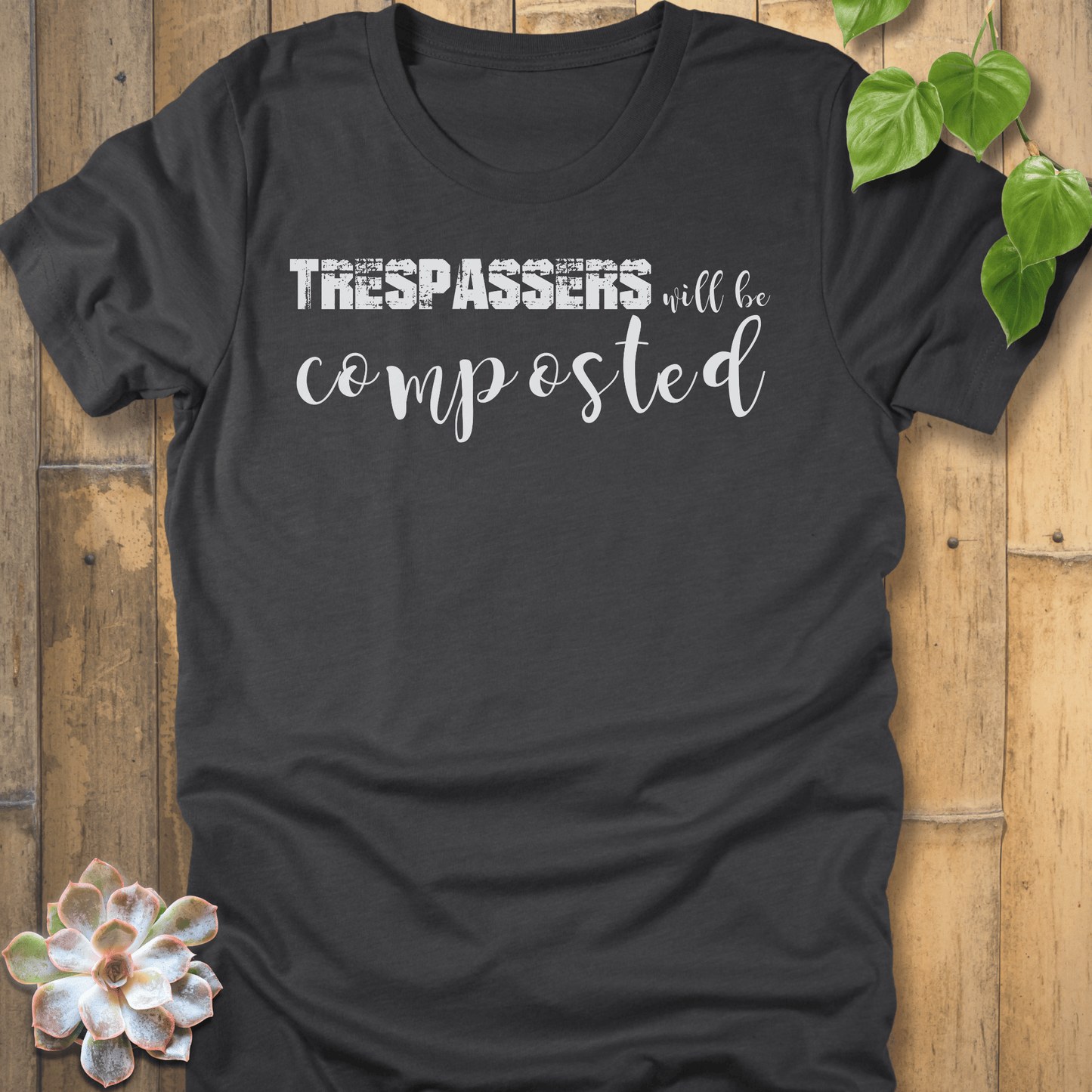 Dark Grey Heather / S Trespassers T-Shirt T-Shirt