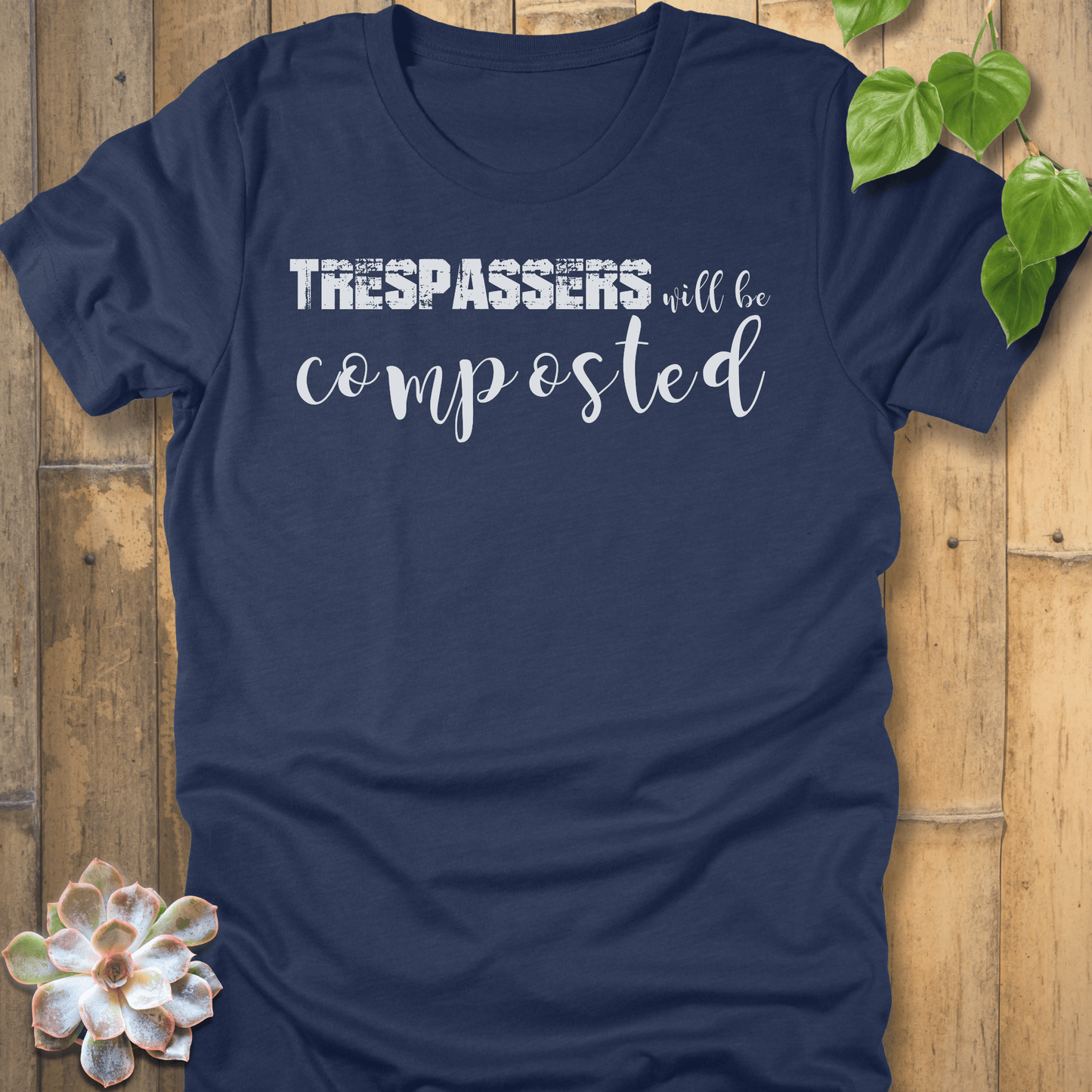 Heather Navy / S Trespassers T-Shirt T-Shirt