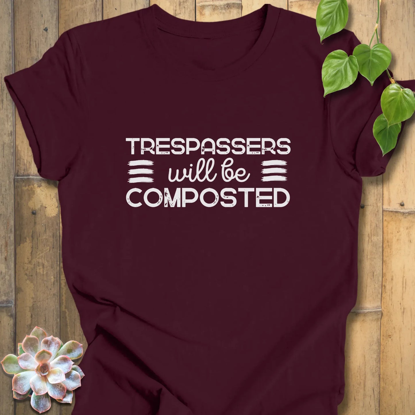 Maroon / XS Trespassers T-Shirt T-Shirt