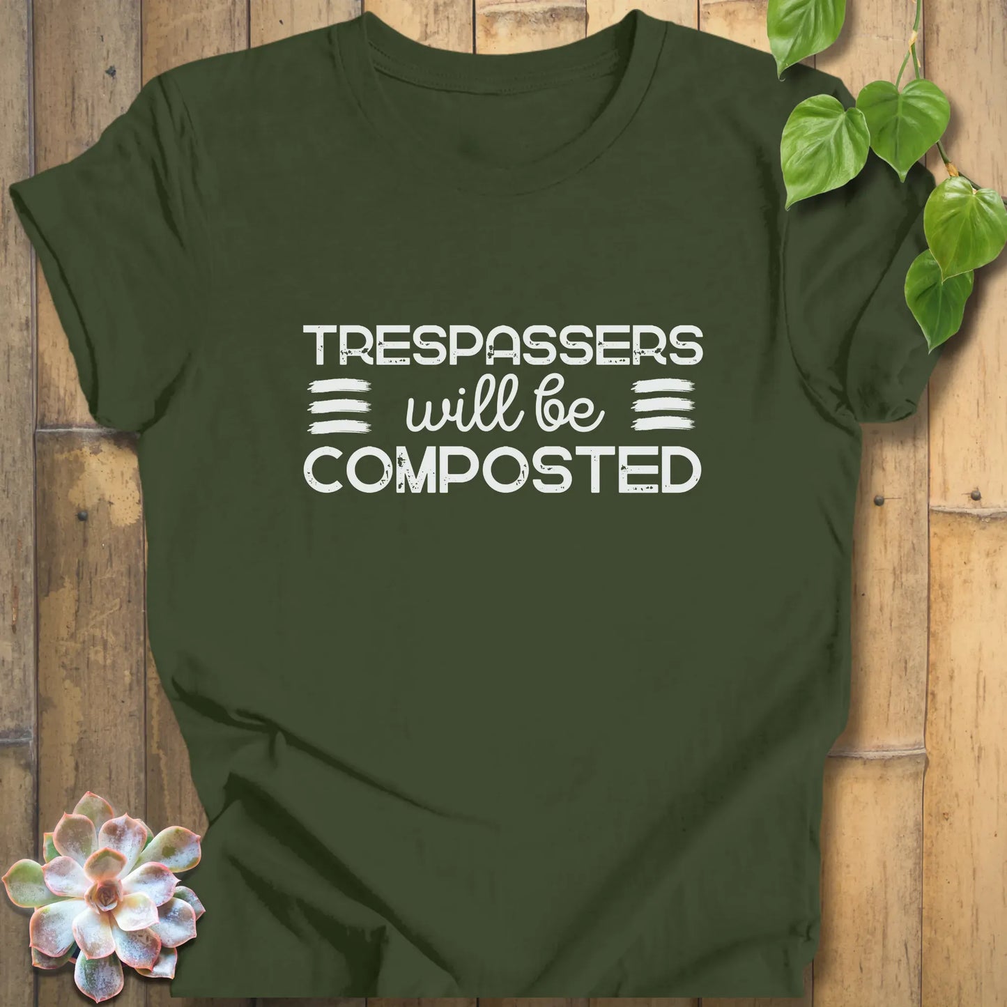 Military Green / XS Trespassers T-Shirt T-Shirt