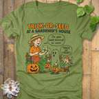 Heather Green / S Trick Or Seed T-Shirt T-Shirt