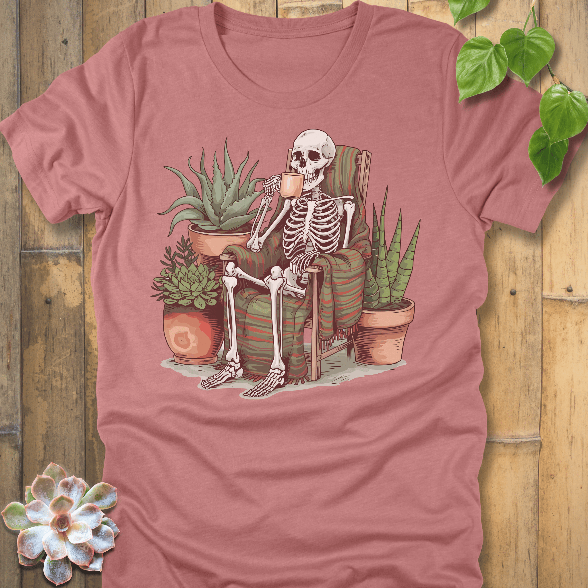 Heather Mauve / S Until I Die T-shirt T-Shirt