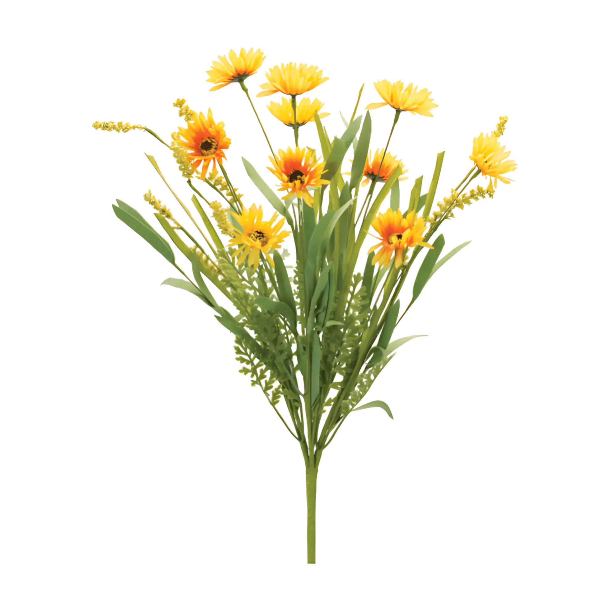 Vibrant Daisy Bush Set Artificial Flower