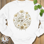 White / S Vintage Circle Sweatshirt Sweatshirt