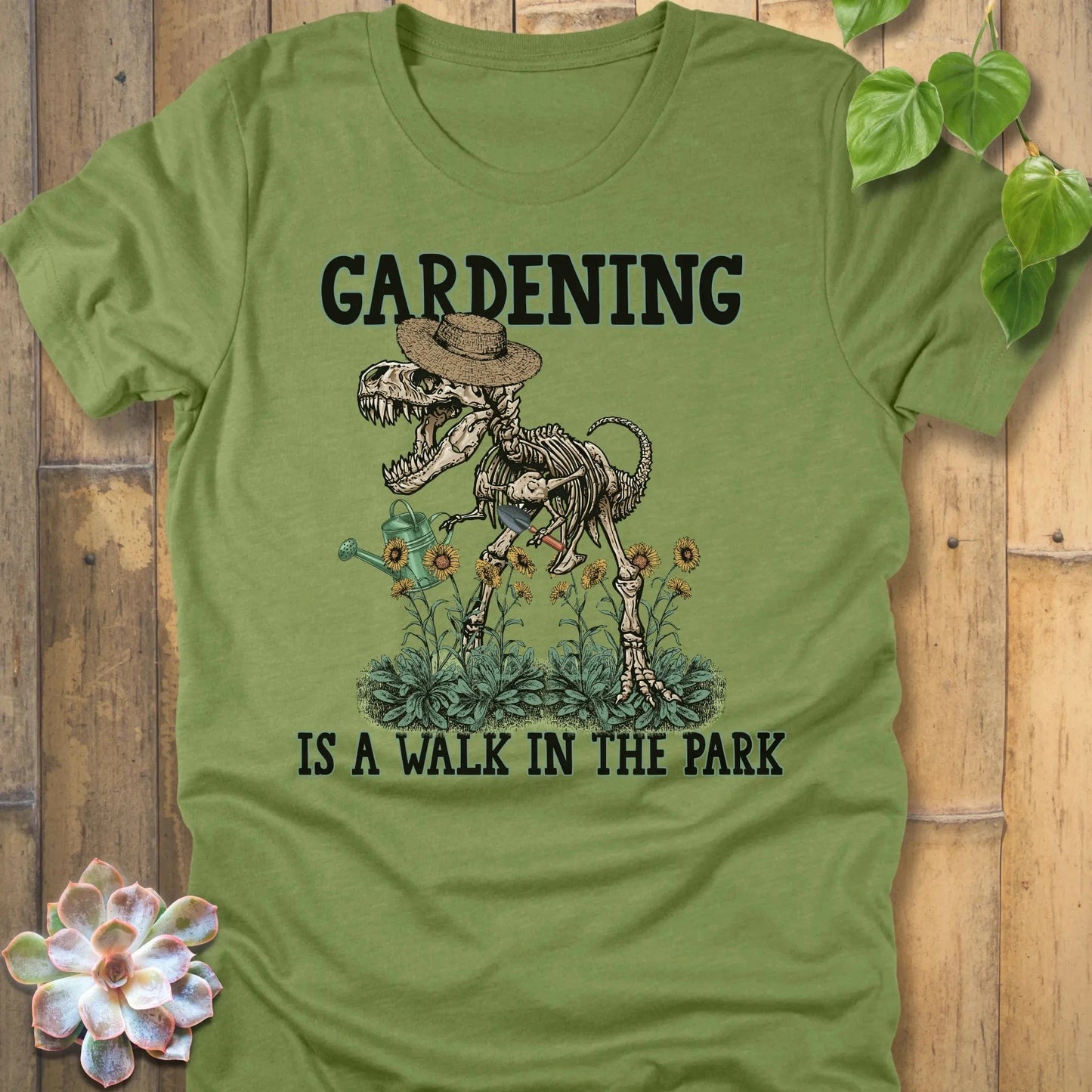 Heather Green / S Walk In The Park T-Shirt T-Shirt