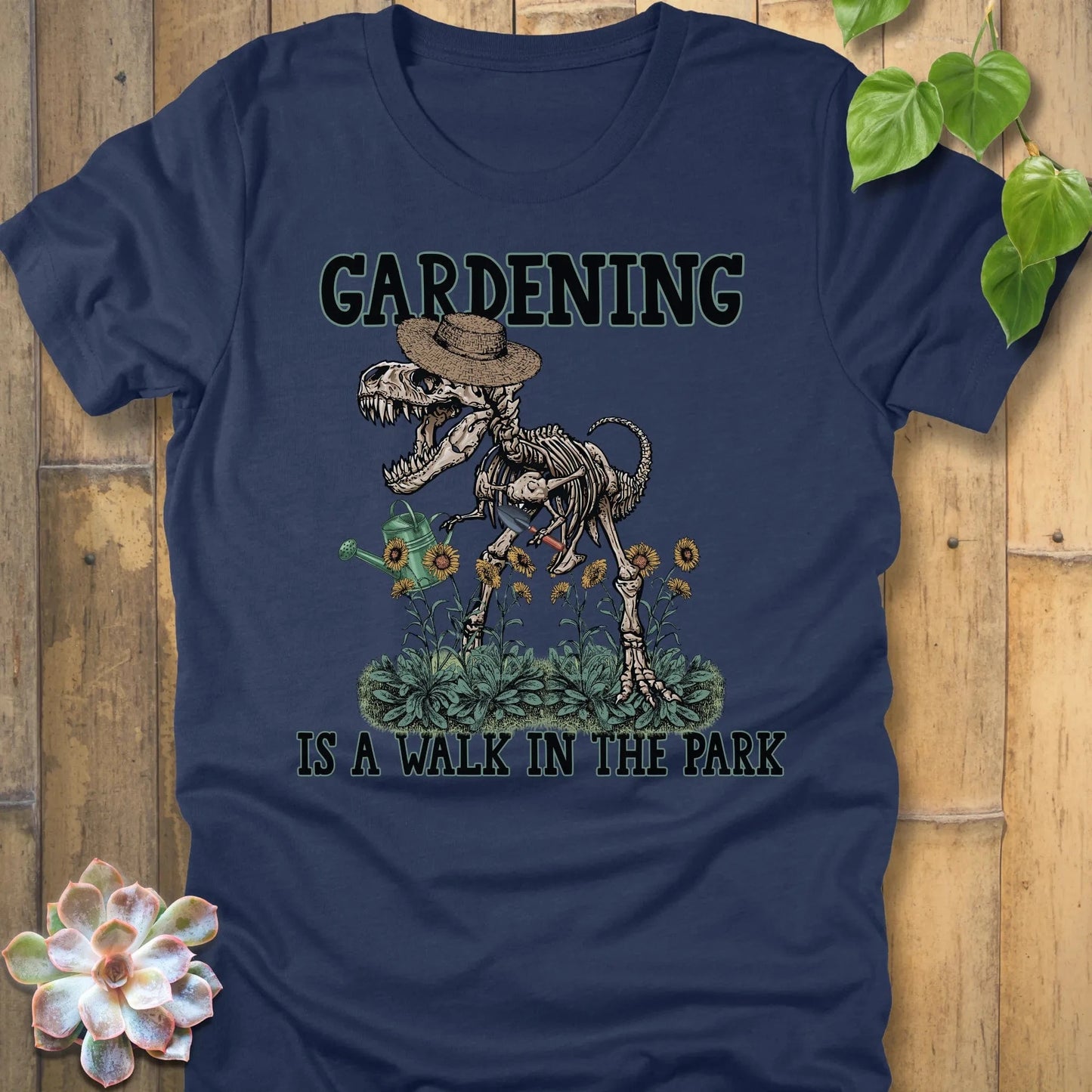 Heather Navy / S Walk In The Park T-Shirt T-Shirt