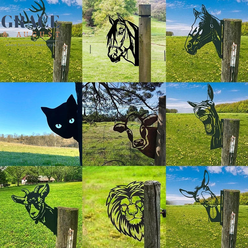 metal animal silhouettes 