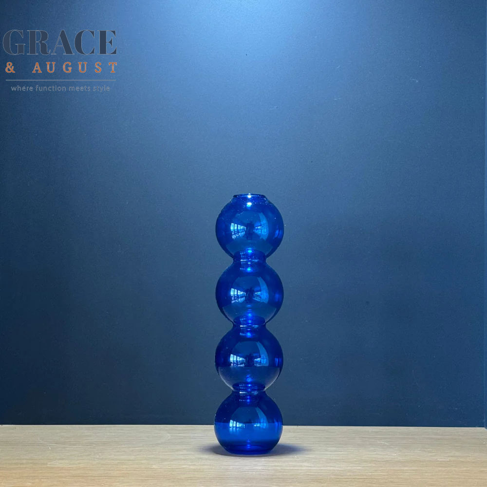 Nordic Bubble Glass Vase | Discover Elegance in Every Detail 