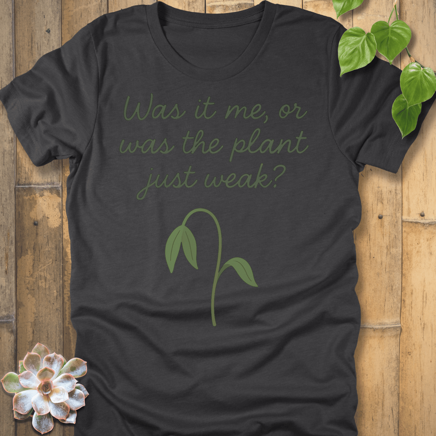 Dark Grey Heather / S Weak Plant T-shirt T-Shirt
