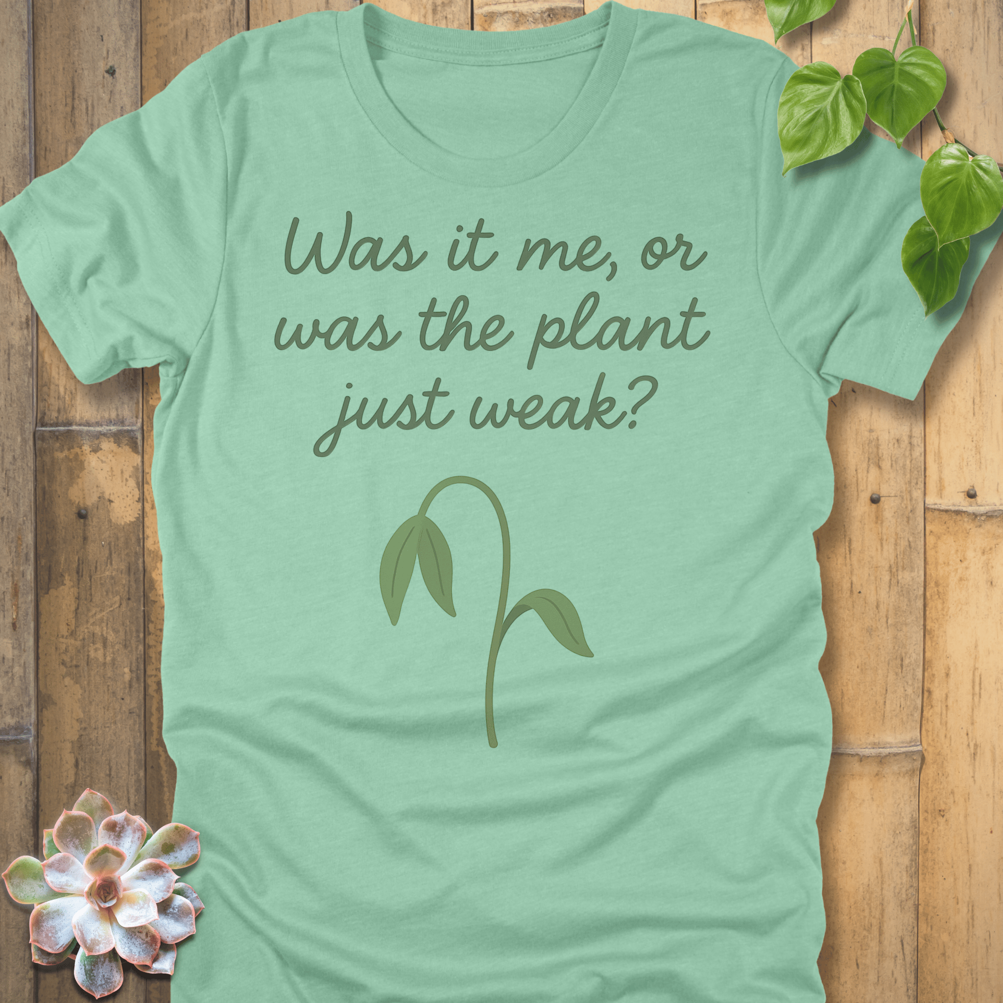 Heather Mint / S Weak Plant T-shirt T-Shirt