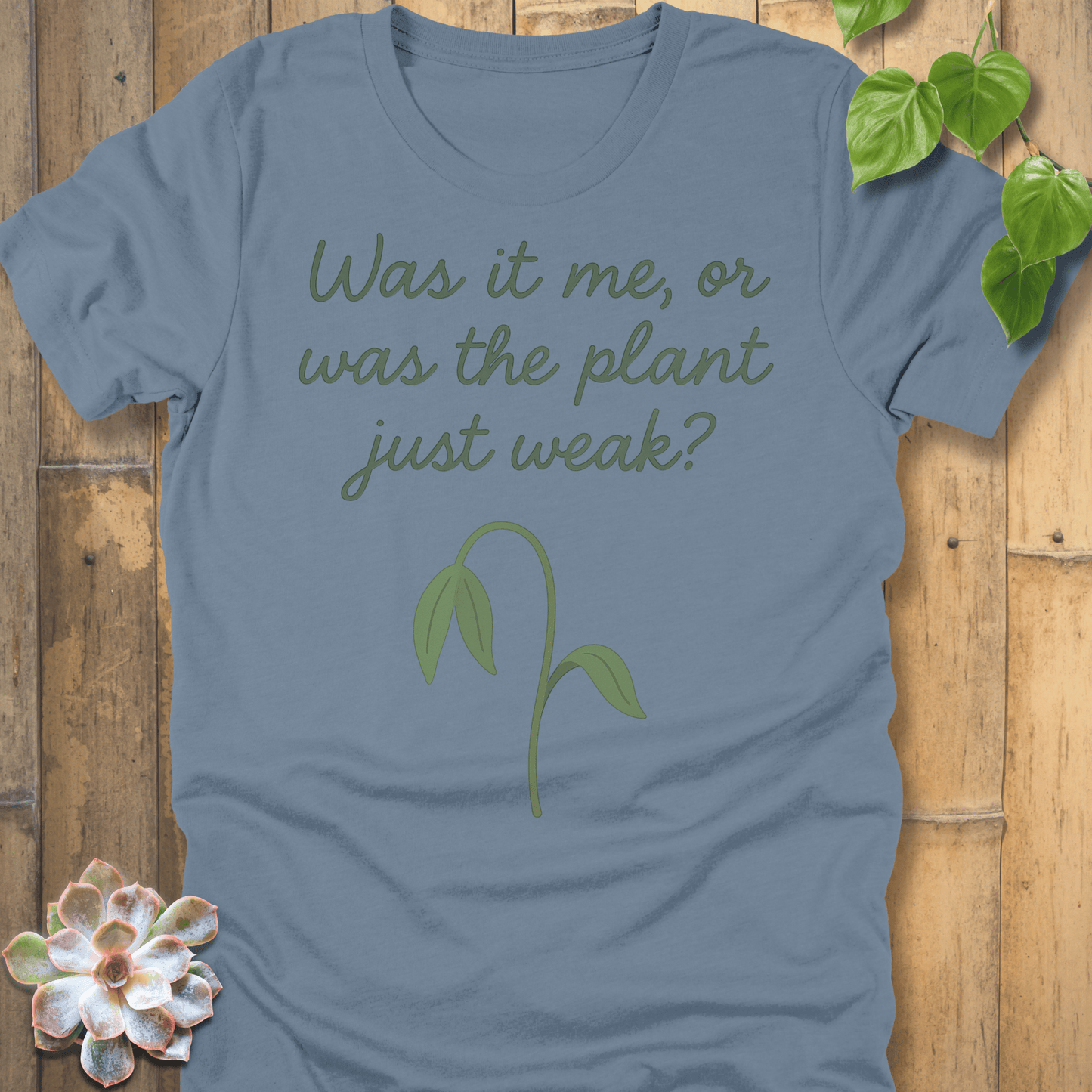 Steel Blue / S Weak Plant T-shirt T-Shirt