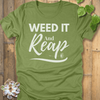 Heather Green / S Weed It And Reap T-shirt T-Shirt