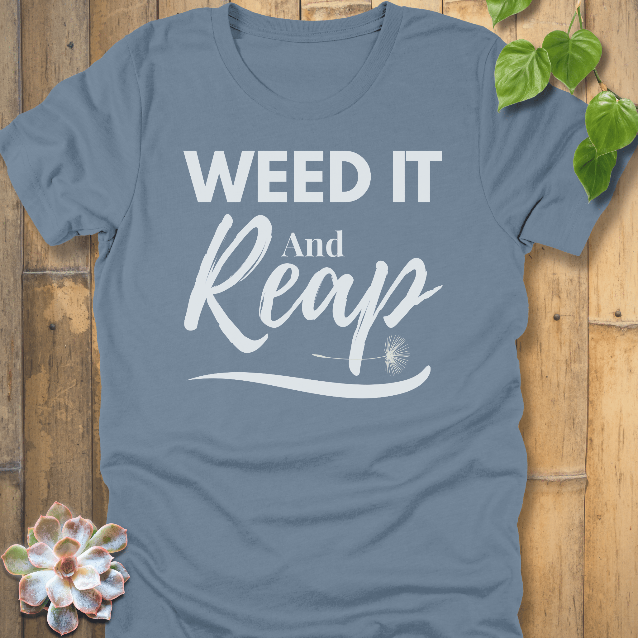 Steel Blue / S Weed It And Reap T-shirt T-Shirt