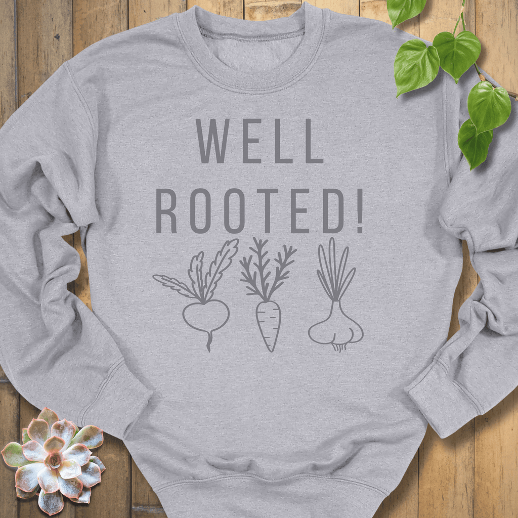 Sport Grey / S Well Rooted Sweatshirt Sweatshirt