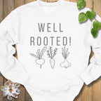 White / S Well Rooted Sweatshirt Sweatshirt