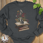 Dark Heather / S Whiskers & Words Sweatshirt Sweatshirt