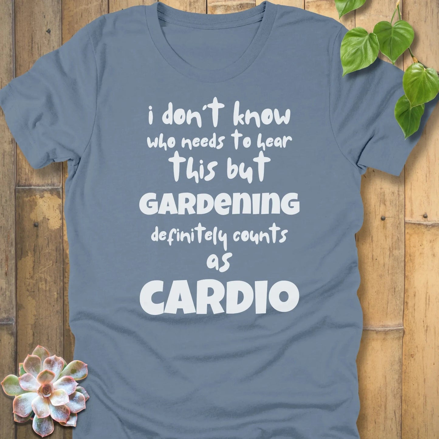 Steel Blue / S Who Needs To Hear T-Shirt T-Shirt