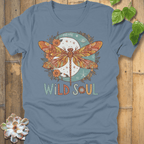 Steel Blue / S Wild Soul Dragonfly T-shirt T-Shirt