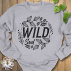 Sport Grey / S Wild Soul Floral Sweatshirt Sweatshirt