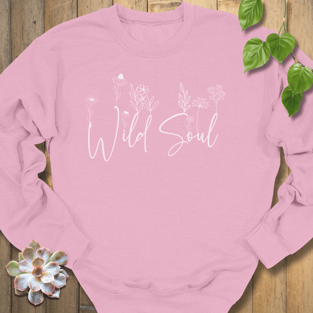 Light Pink / S Wild Soul Sweatshirt Sweatshirt