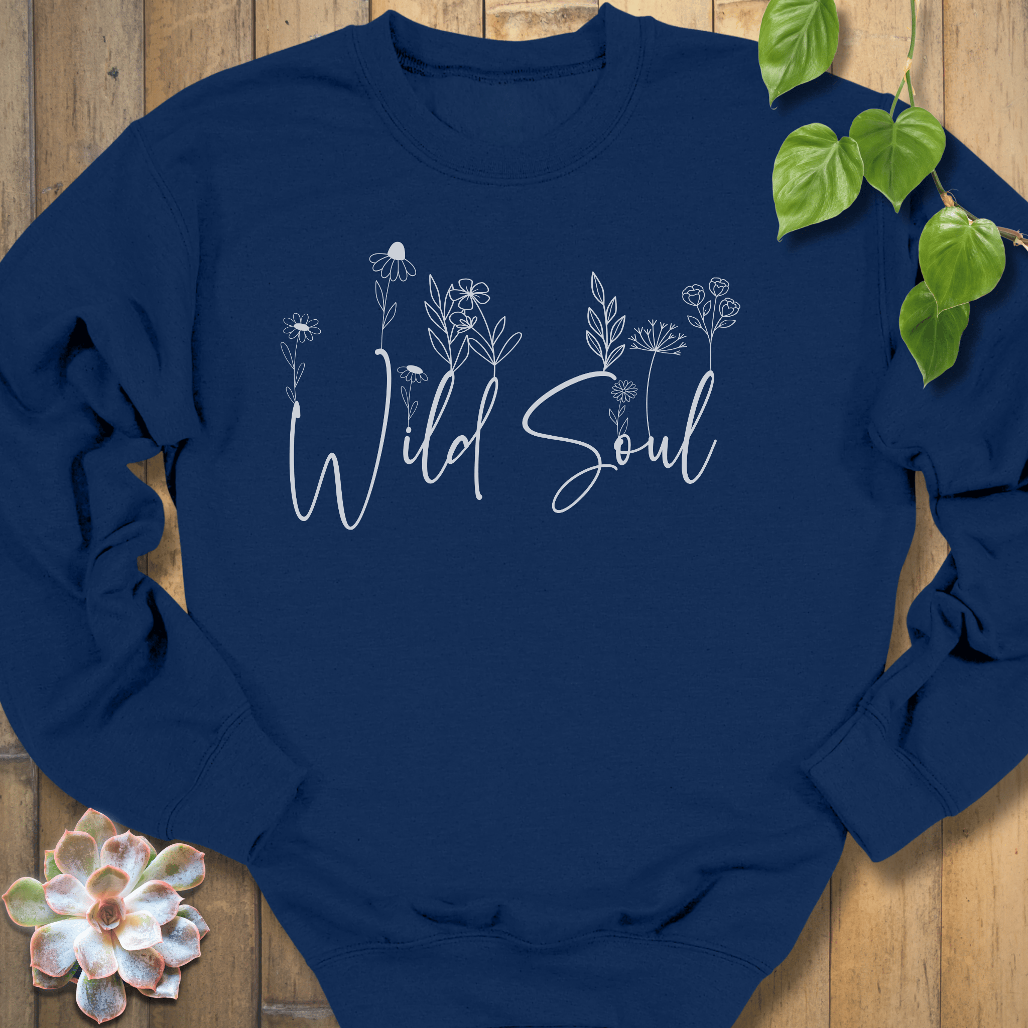 Navy / S Wild Soul Sweatshirt Sweatshirt