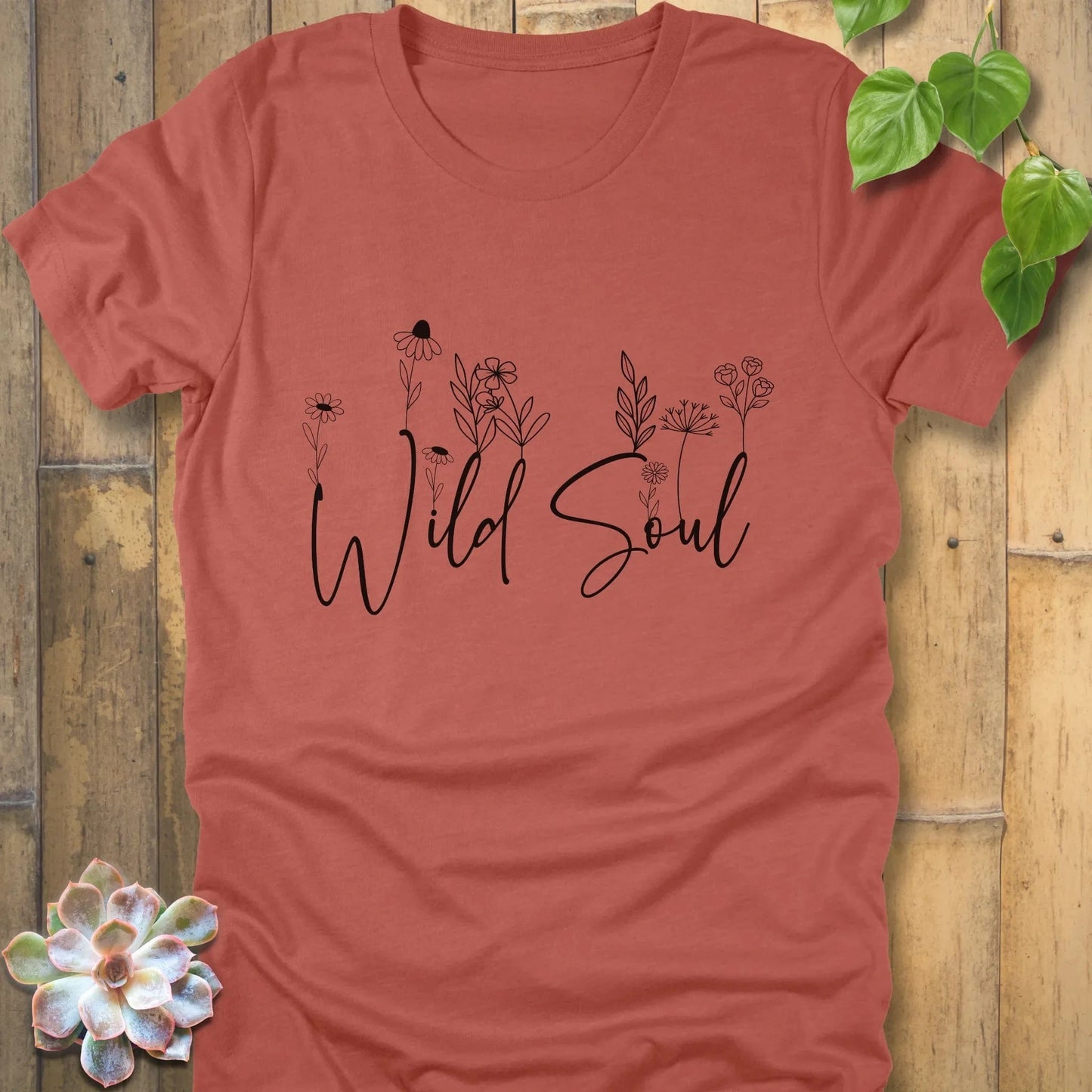 Heather Clay / S Wild Soul T-Shirt T-Shirt