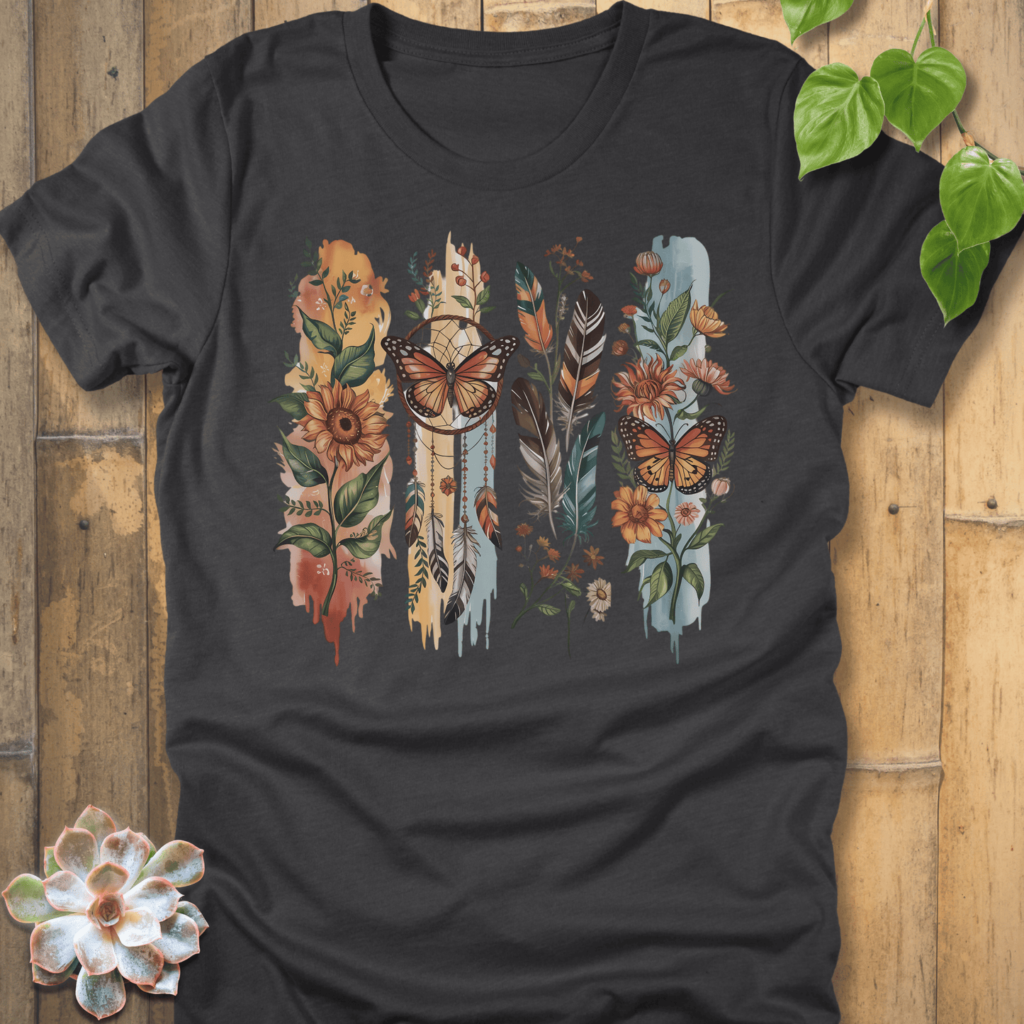 Dark Grey Heather / S Wild Spirit T-Shirt T-Shirt