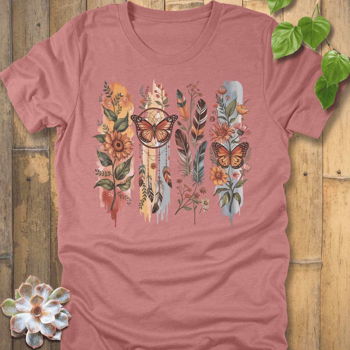 Heather Mauve / S Wild Spirit T-Shirt T-Shirt