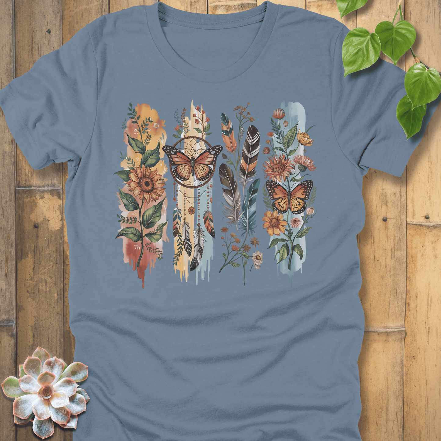 Steel Blue / S Wild Spirit T-Shirt T-Shirt