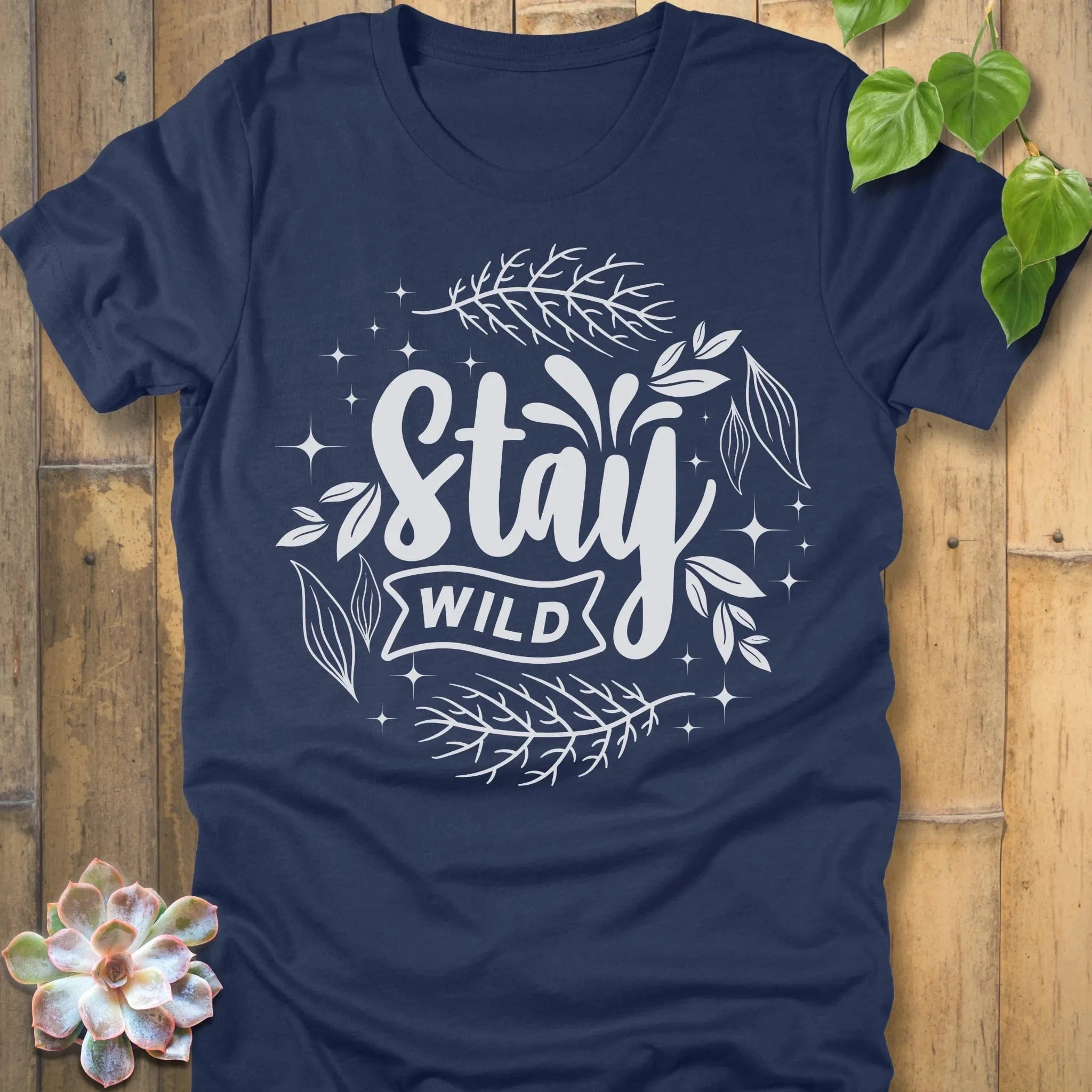 Heather Navy / S Wild T-Shirt T-Shirt