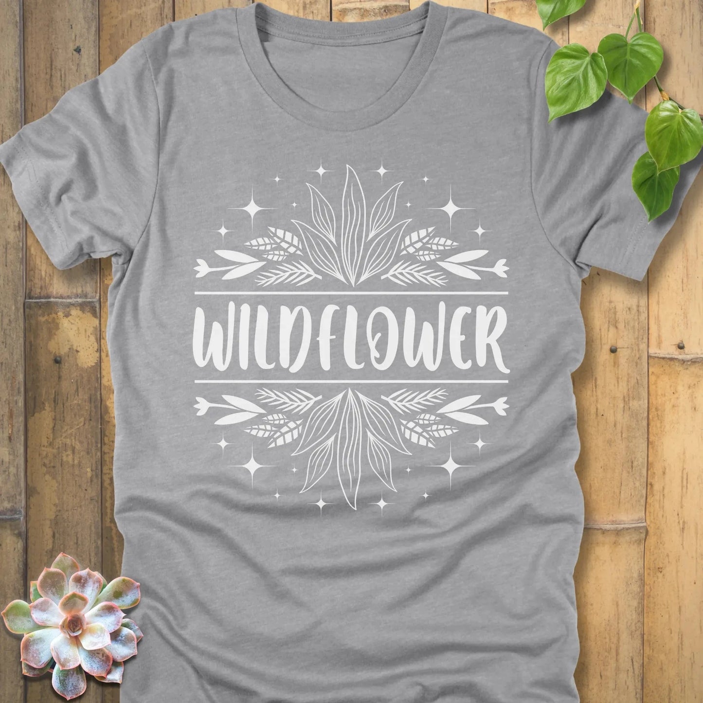 Athletic Heather / S Wildflower T-Shirt T-Shirt