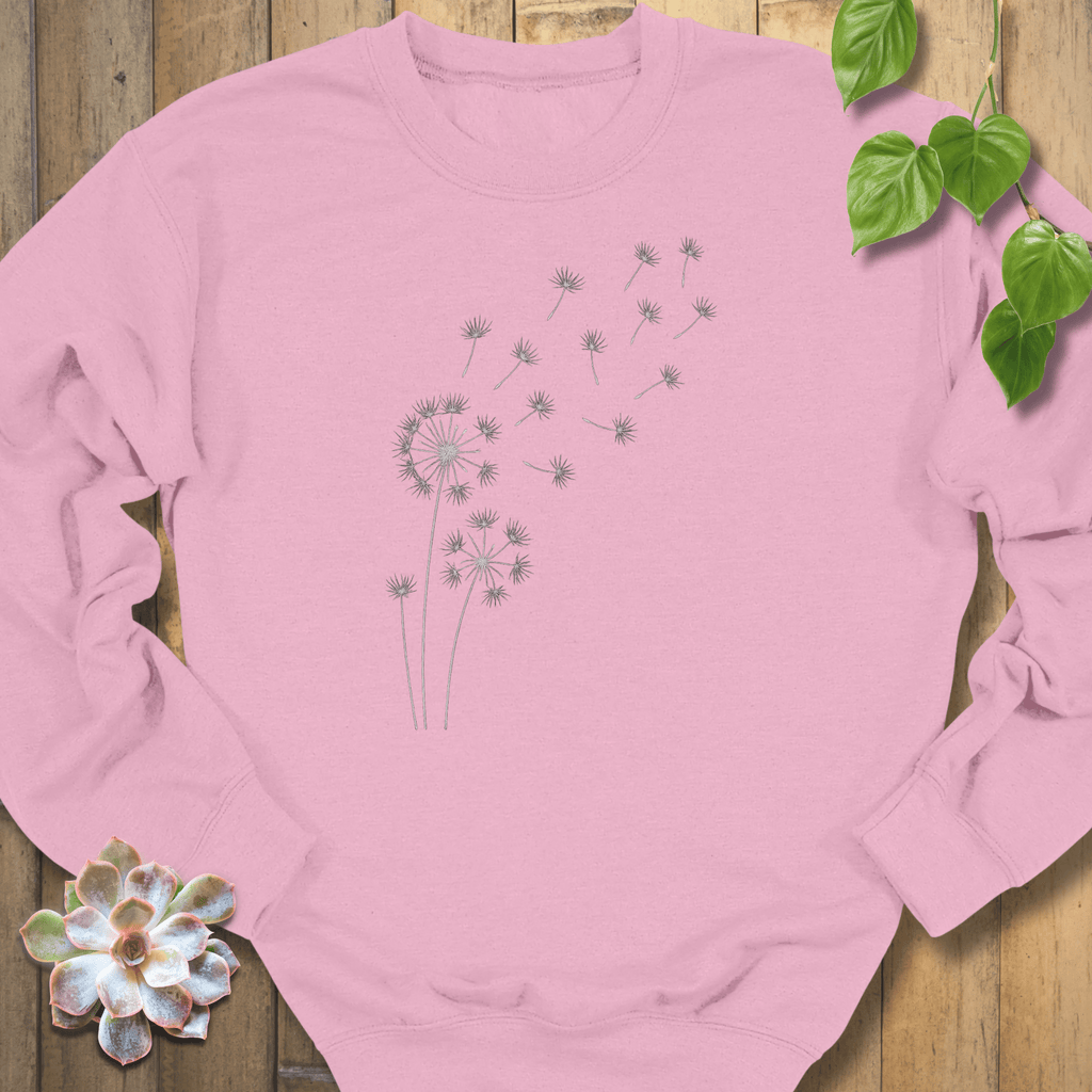 Light Pink / S Wishes Come True Sweatshirt Sweatshirt