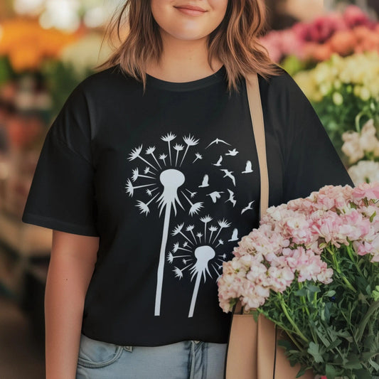 Black / XS Wishing On The Wind T-Shirt T-Shirt