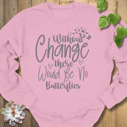 Light Pink / S Without Change Sweatshirt Sweatshirt