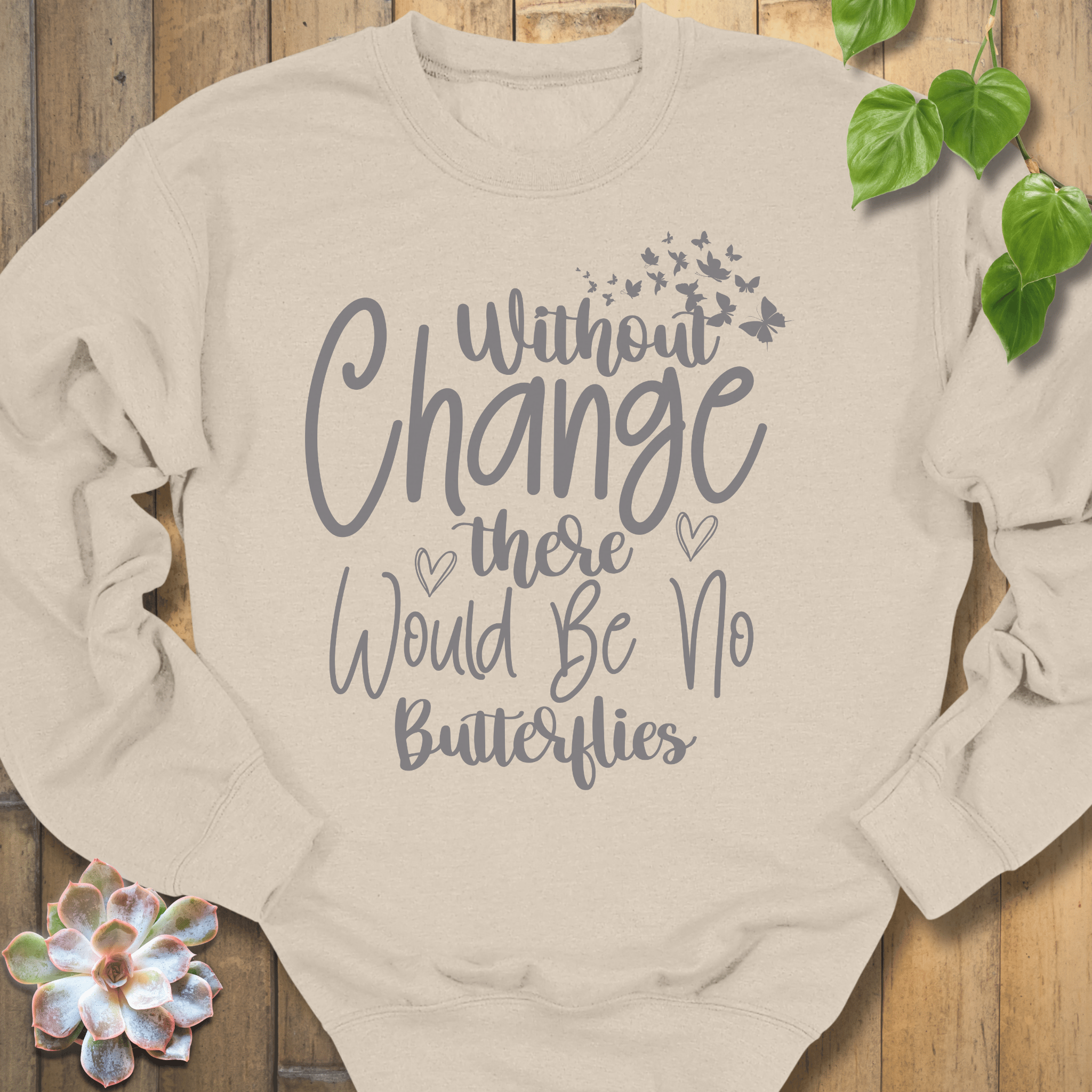 Sand / S Without Change Sweatshirt Sweatshirt