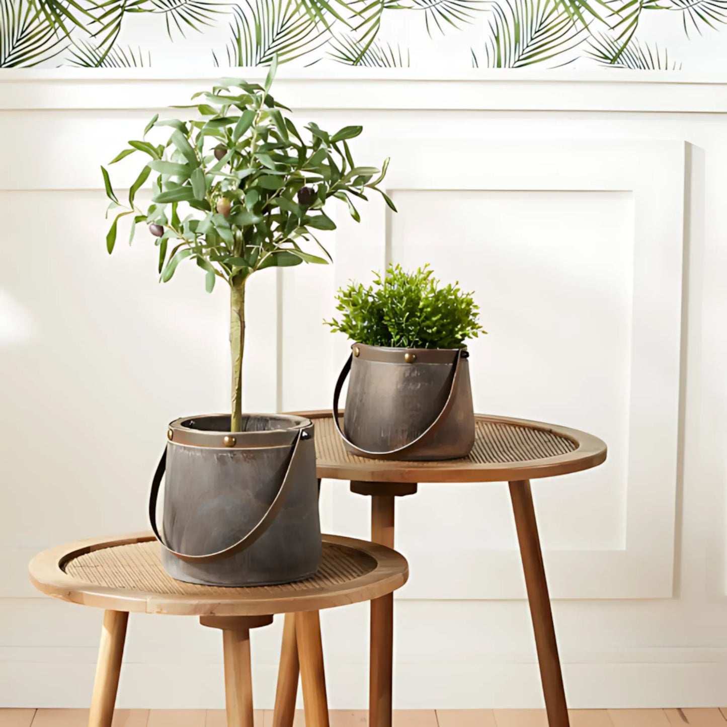 Wooden Pail Set Wooden Pail