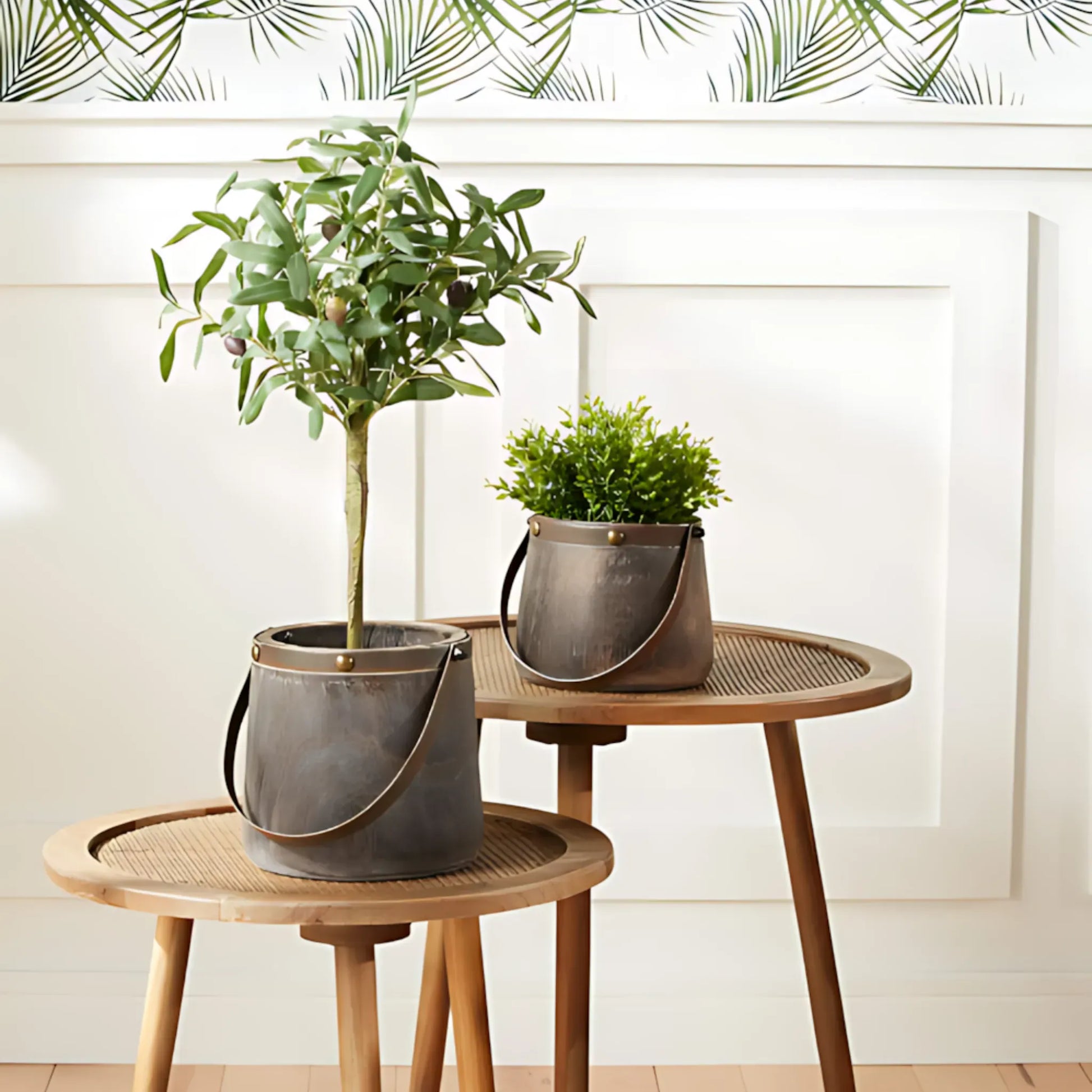 Wooden Pail Set Wooden Pail